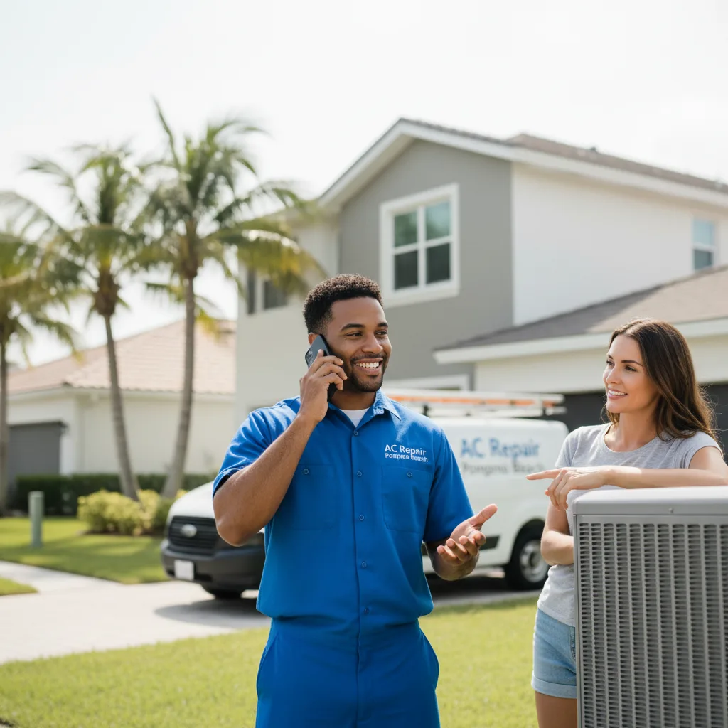 AC Repair Pompano Beach customer support in Gleneden Beach